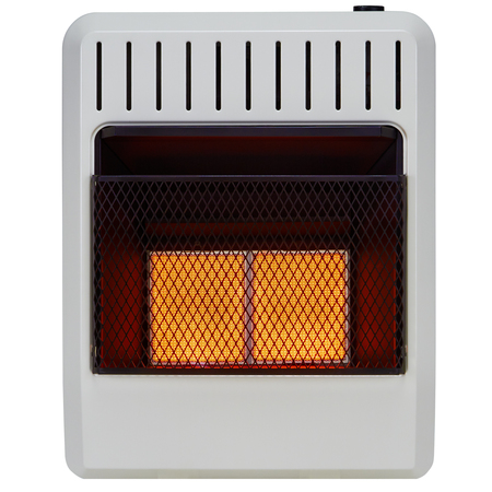 Avenger Dual Fuel Ventless Infrared Gas Space Heater With Base Feet - 20 FDT2IRA